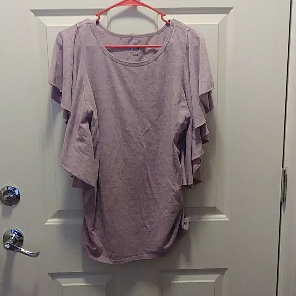 🔥 purple maternity top